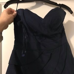 NEW!! Navy optional strap dress